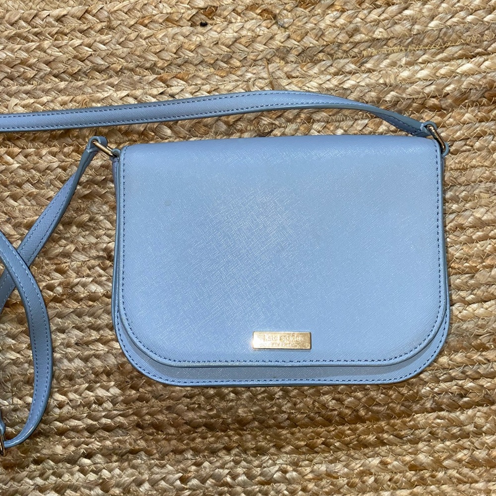 Kate Spade Robins egg blue Crossbody bag